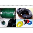 包塑丝也叫涂塑丝、PVC涂塑铁丝（简称：PVC丝，PE丝）、包胶铁丝，包塑钢丝绳、包塑钢丝